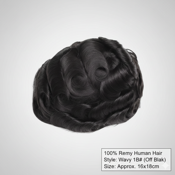 Professional Hair Patch – Dentist Light Blonde, Model 0.6mm