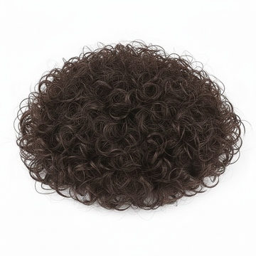 Icon Human Hair Unit – Dark Brown (100% Real Human Hair)